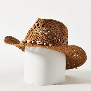 Straw Cowboy Hat - worn once